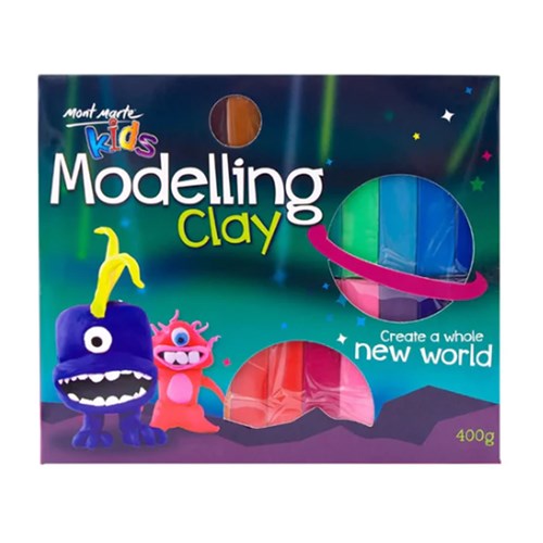 MONT MARTE MODELLING CLAY 24 Piece